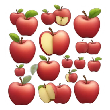 logo apple sticker