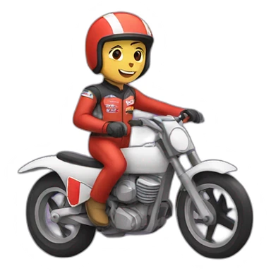 Moto speedway sticker