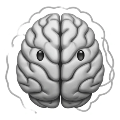 No brain sticker