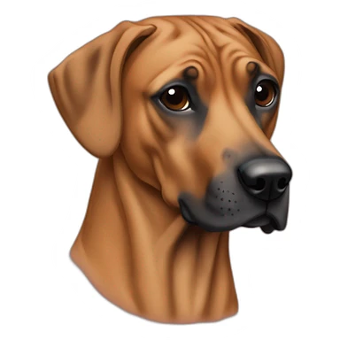 Rhodésien Ridgeback  sticker