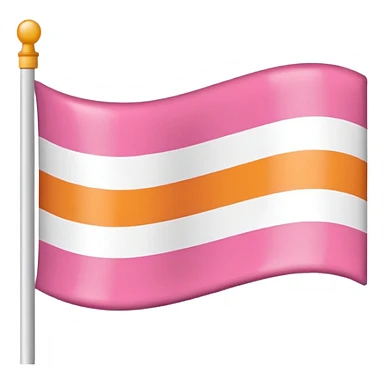 lesbian pride flag  sticker