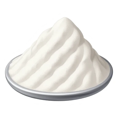 Talcum powder sticker