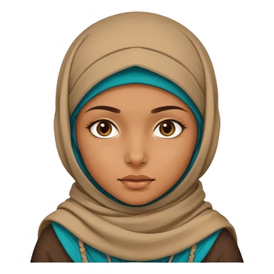 Girl + hood,Desert Nomads. sticker
