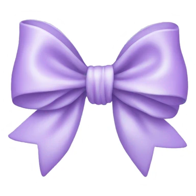 Pastel Purple bow sticker