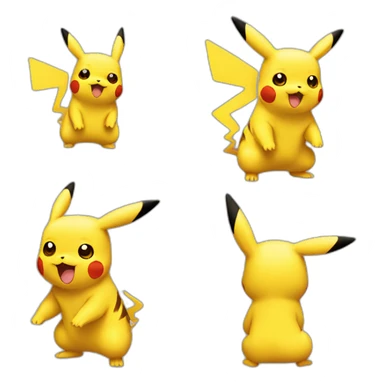 Pikachu est sticker