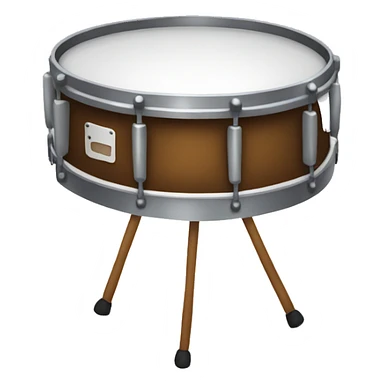 Snare drum Bob Ross sticker