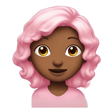 Soft pink cute sticker