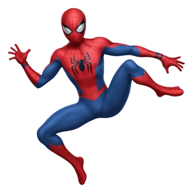 Spiderman full body all reactions sticker