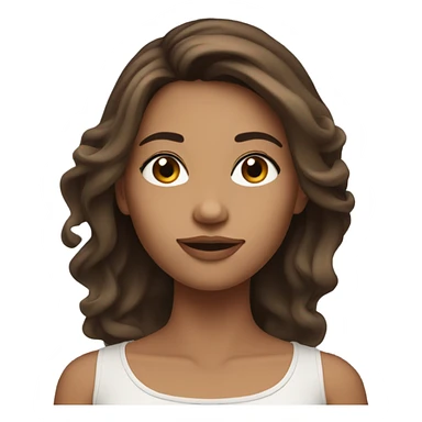 Brunette Model Profile picture  sticker