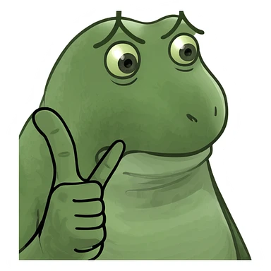 Middle finger on foot sticker