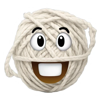 Yarn sticker