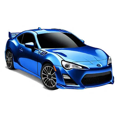 Fr-s Haunted Darth Vader’s dark pearl-blue race car, glowing light saber bumpers, wide rear wing, silver wheels  sticker