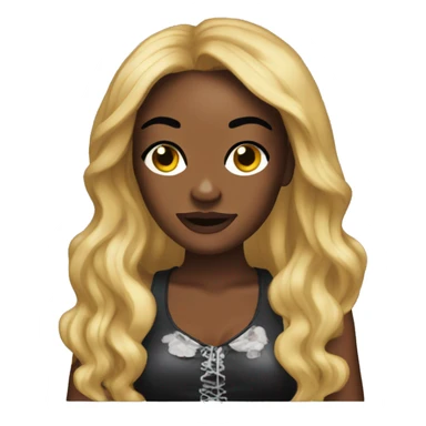 create emoji of azealia banks sticker