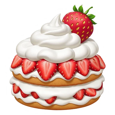 strawberry shortcake sticker