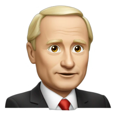 vladimir poutine president sticker