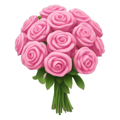 pink bouquet sticker