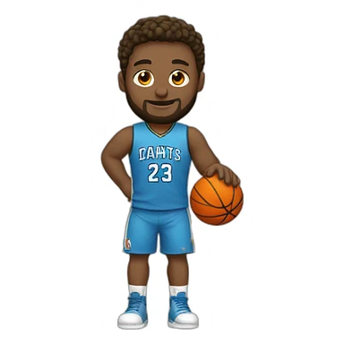 Camiseta baloncesto sticker