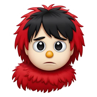 emo elmo sticker