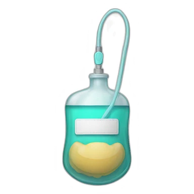 IV Bag sticker
