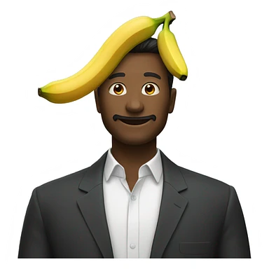 Un homme banane sticker