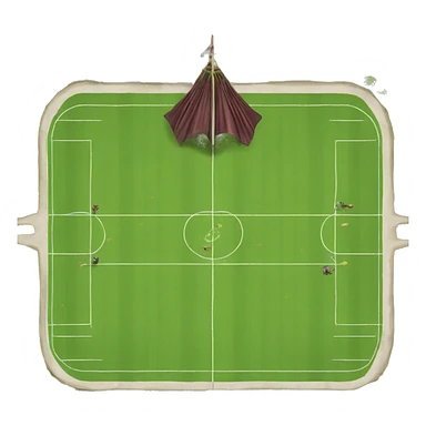 quidditch field sticker