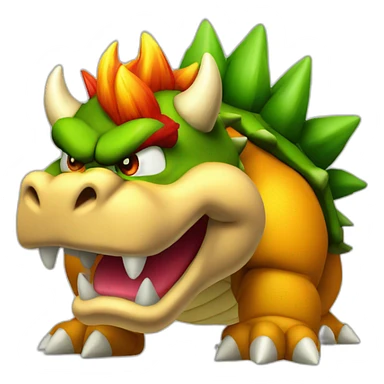 bowser Nintendo sticker