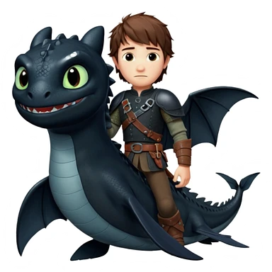how too train your dragon sticker
