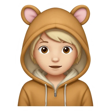 Animal Hoodie  sticker