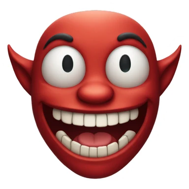 devil smiling happy sticker
