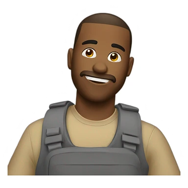 rezando trablhador sticker