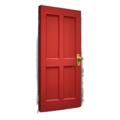red door sticker