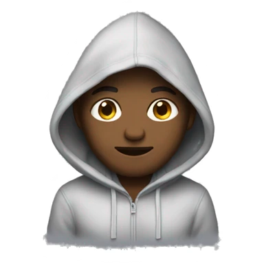 Dang wearing a hoodie sticker