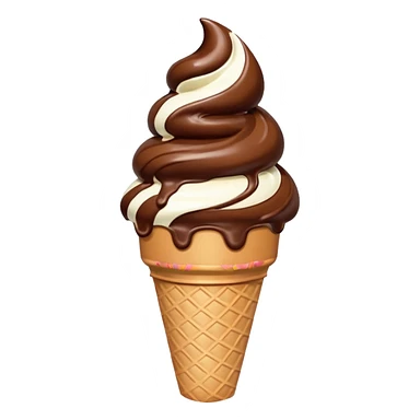 sorvete chocolate sticker