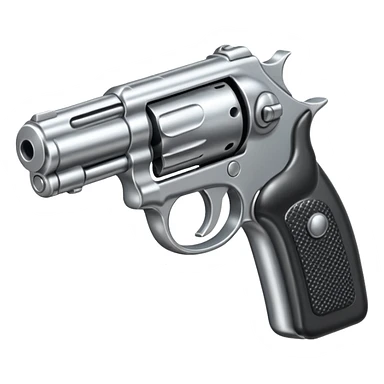 bullet and gun sticker