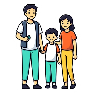 Family  sticker