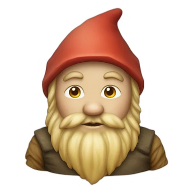 gnome under skin sticker