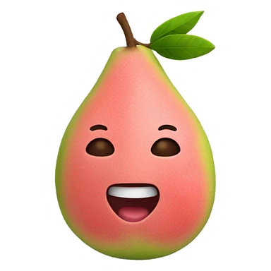 3D Guava sticker
