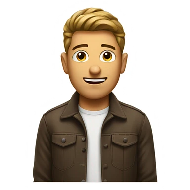 Guy with a big behind sticker