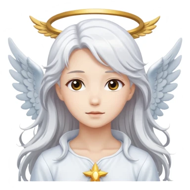 anime style angel sticker