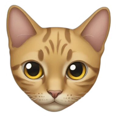 One eye cat shoose sticker