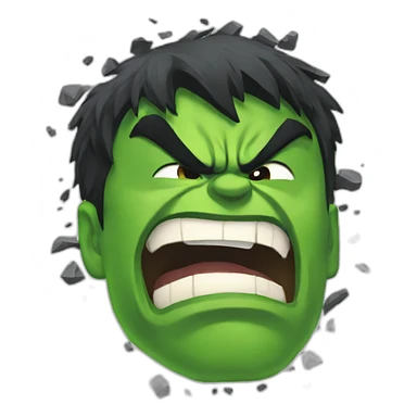 incredible hulk shirt destroyed sticker