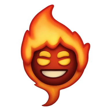 Flames sticker