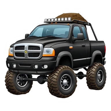 Need a SRT truck emoji that I can copy and paste with no guns on top sticker