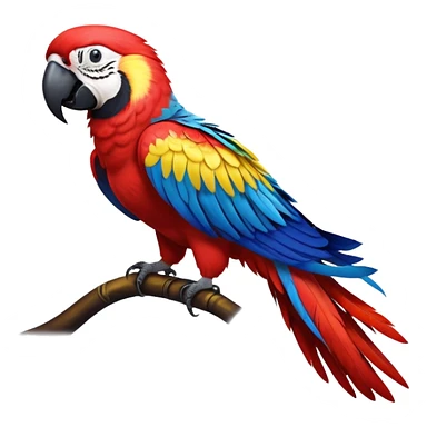 cinematic-macaw-realistic-full-body-standing-emoji,-vibrant-feathers-glowing-with-rich-reds,-blues,-and-yellows,-head-tilted-dramatically,-curved-black-beak-gleaming,-piercing-dark-eyes-exuding-confidence,-simplified-yet-realistic-focused-features,-highly-detailed,-glowing-with-an-almost-sarcastic-glow

 sticker