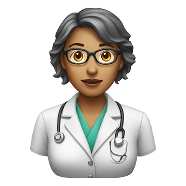 female psychiatrist sticker