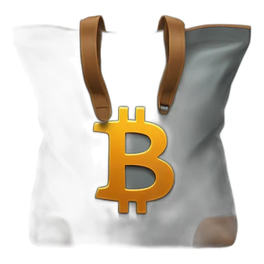 bitcoin bag sticker