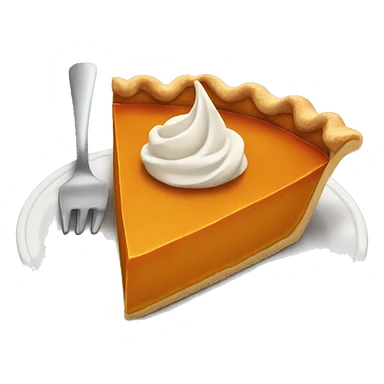 Pumpkin pie sticker