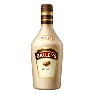 baileys bottle sticker