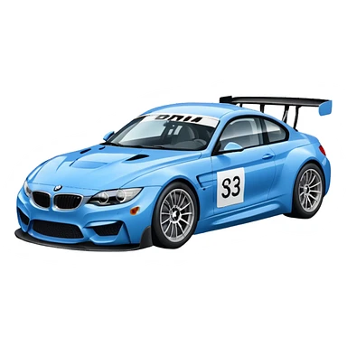 gt3 bmw car sticker