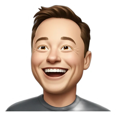 elon-musk-laughing sticker